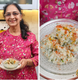 Khichu | Gujarati Khichu | Papadi No Lot Recipe