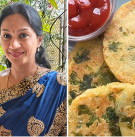 Sooji Paneer Pancakes - Tiffin Recipe
