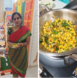 Sweet Corn Sundal Recipe