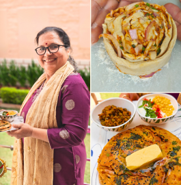 Amritsari Lachha Pyaz Paratha Recipe