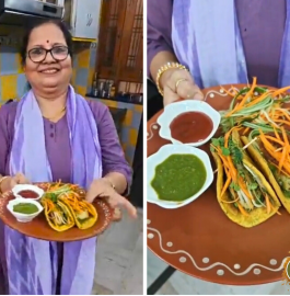 Paneer Kabab Roll Recipe