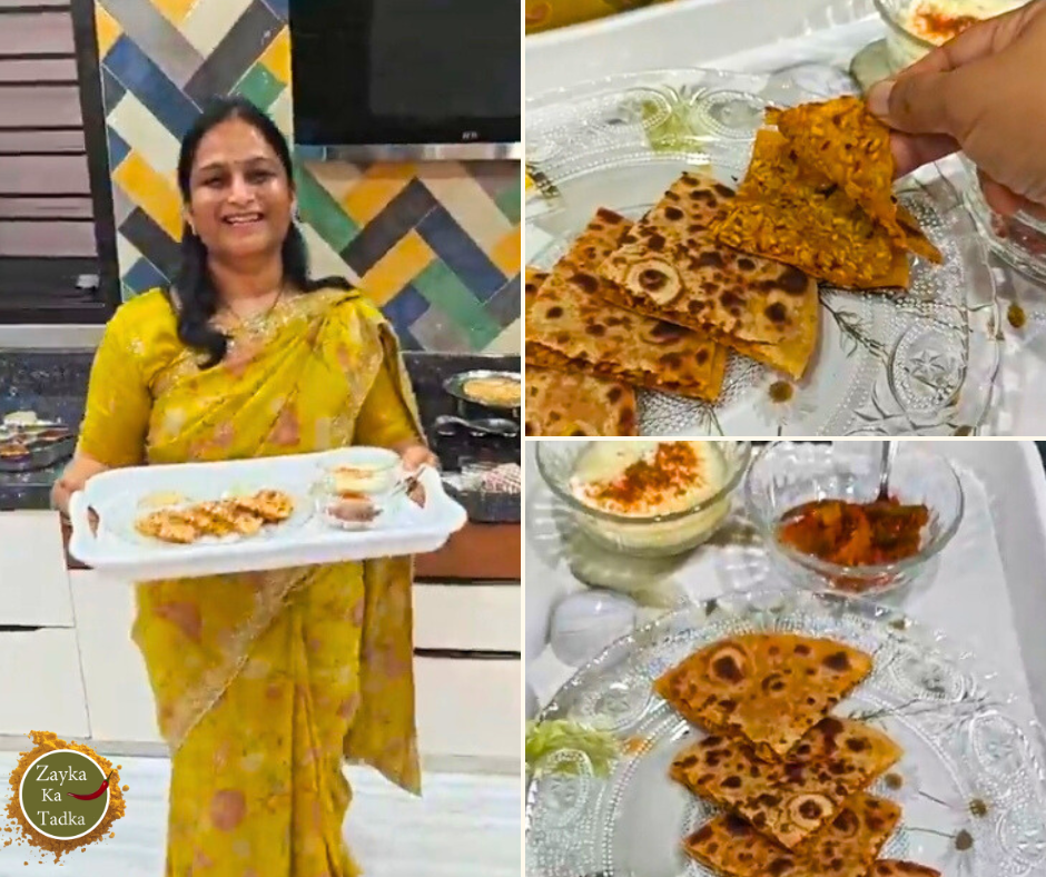 Moth Dal Paratha Recipe