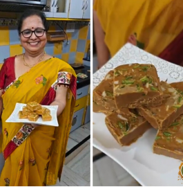 Turat Mohanthal | Mohanthal | Besan Burfi Recipe
