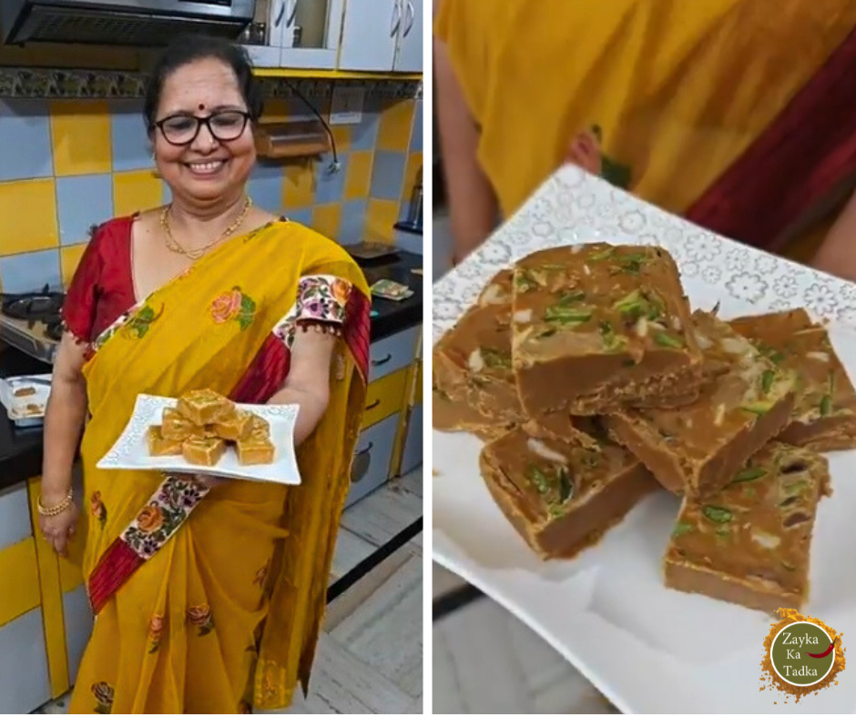 Turat Mohanthal | Mohanthal | Besan Burfi Recipe
