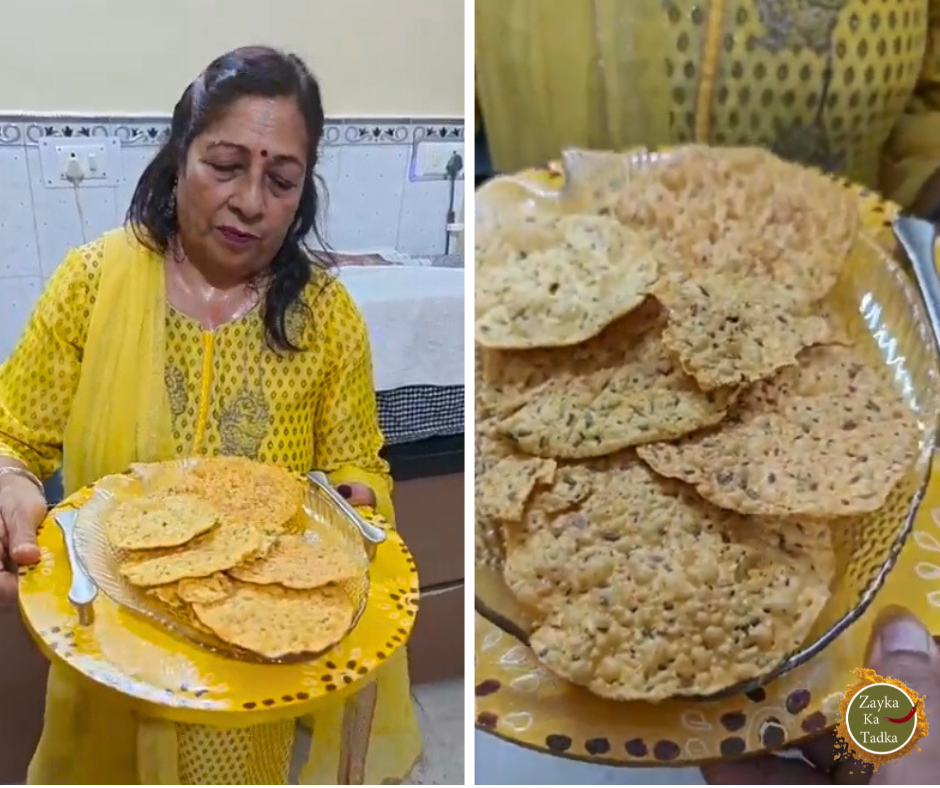 Chana Dal Ki Papdi | Besan Methi Papdi Recipe