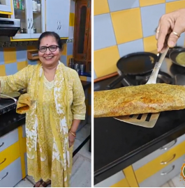 Moong Dal Dosa | Green Dosa Recipe