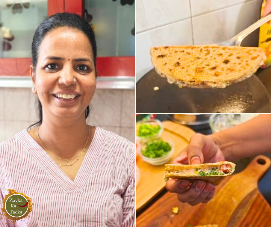 Hung Curd Wrap | Veg Rori Wrap Recipe