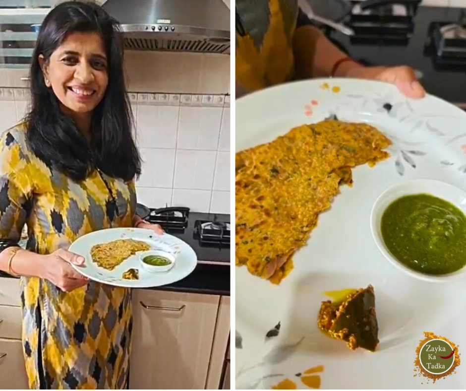 Besan Pyaz Ka Paratha | Besan Ka Paratha Recipe