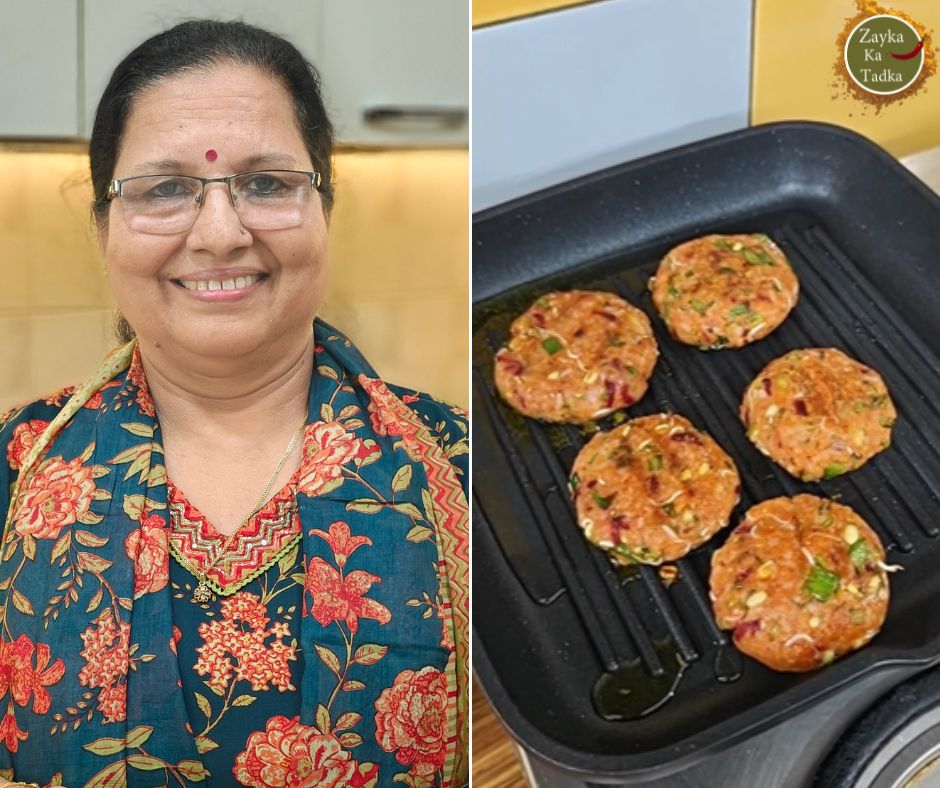 Leftover Rice Grilled Tikki Recipe