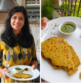 Besan Pyaz Ka Paratha | Besan Ka Paratha Recipe