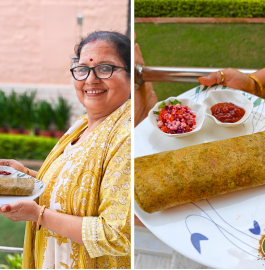 Moong Dal Dosa | Green Dosa Recipe