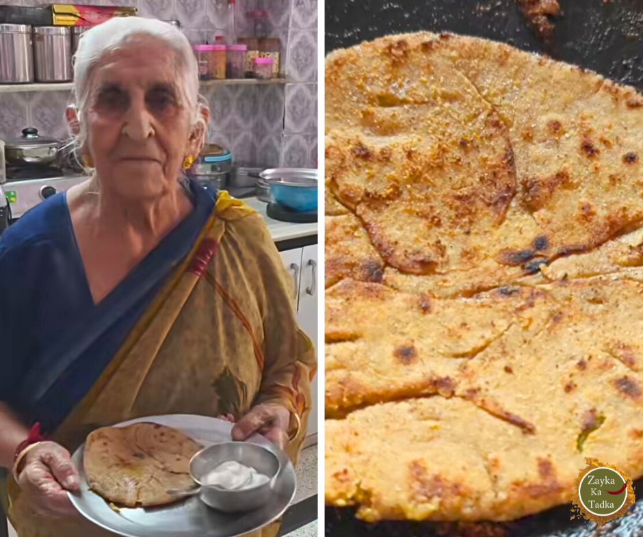 Besan Ka Paratha | Besan Stuffed Paratha Recipe