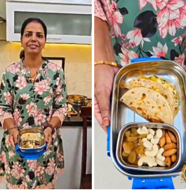 Chhole Cheese Roti Wrap Recipe