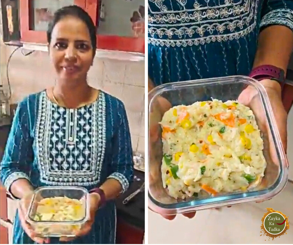 White Sauce Rice Recipe