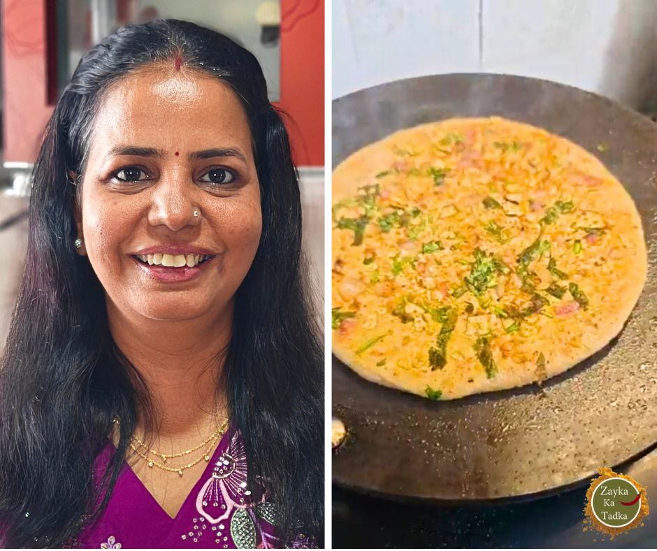 Papad Pyaz Paratha | Papad Pyaz Ka Paratha Recipe