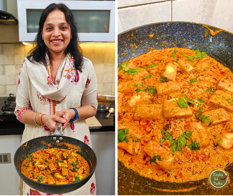 Shahi Paneer Without Onion Garlic & Tomato Recipe