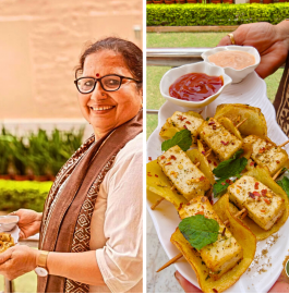 Aloo Paneer Butterfly Recipe