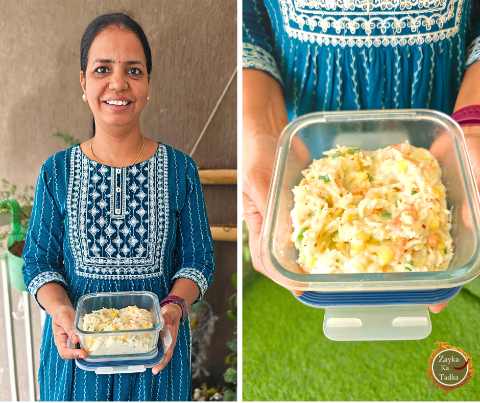 White Sauce Rice Recipe