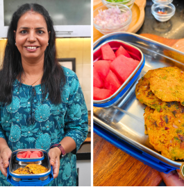 Mix Veg Murmura Pancake Recipe