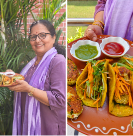 Paneer Kabab Roll Recipe