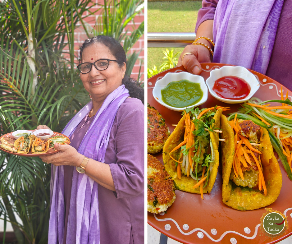 Paneer Kabab Roll Recipe