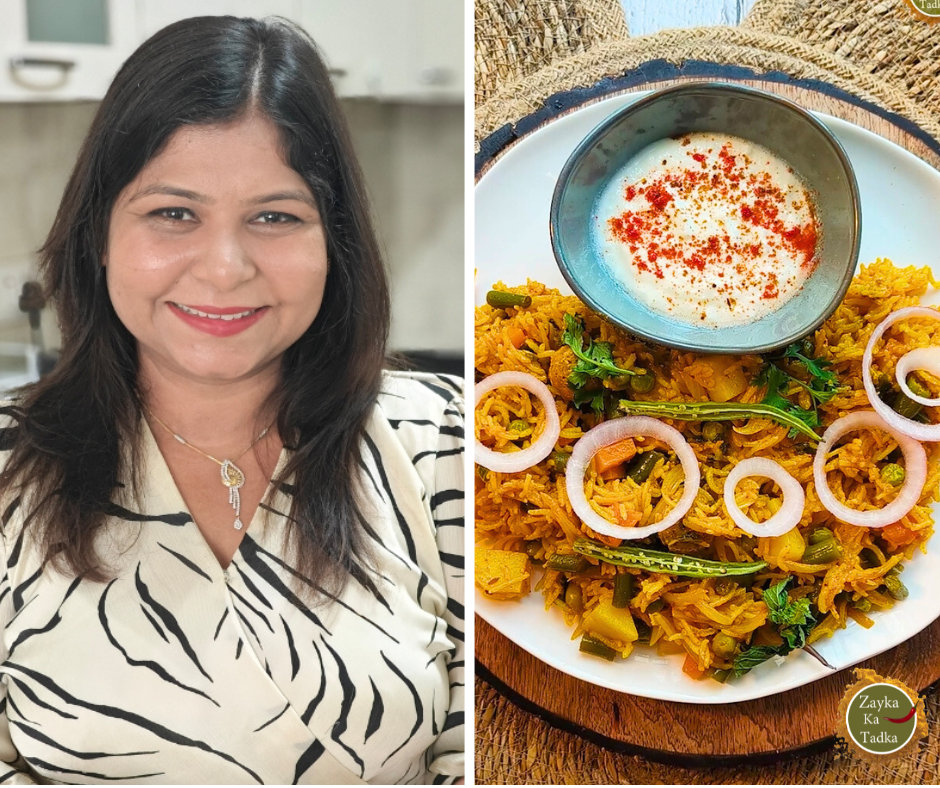 Veg Pulao In Pressure Cooker Recipe