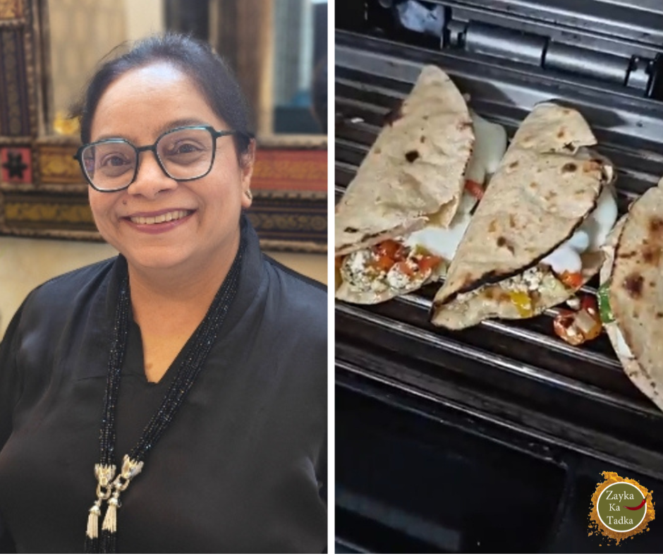 Paneer Tacos | Roti Tacos Recipe