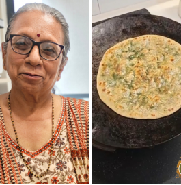 Punjabi Methi Pyaz Ka Paratha Recipe