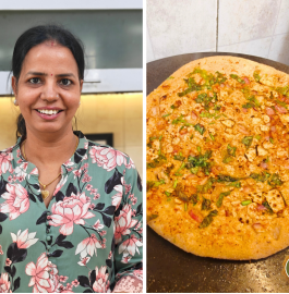 Papad Pyaz Paratha | Papad Pyaz Ka Paratha Recipe