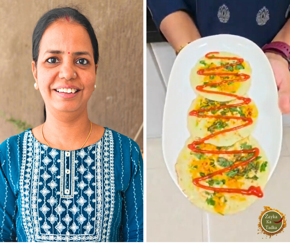 Sooji Paneer Pancake Recipe