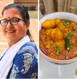 Restaurant Style Shahi Dum Aloo | Dum Aloo In Pressure Cooker Recipe