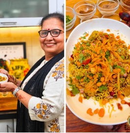 Aloo Lachha Chaat Recipe