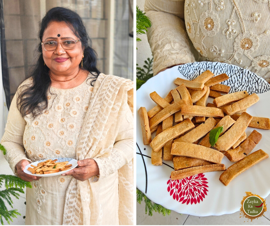 Nimki Without Frying | Nimki In Air Fryer Recipe