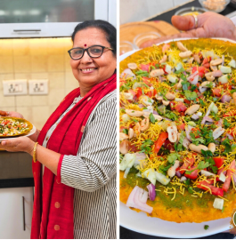 Khakhra Chaat | Masala Khakra Chaat Recipe