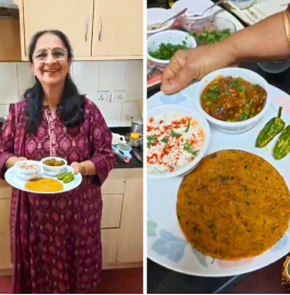 Lunch Special Gujarati Thali Recipe